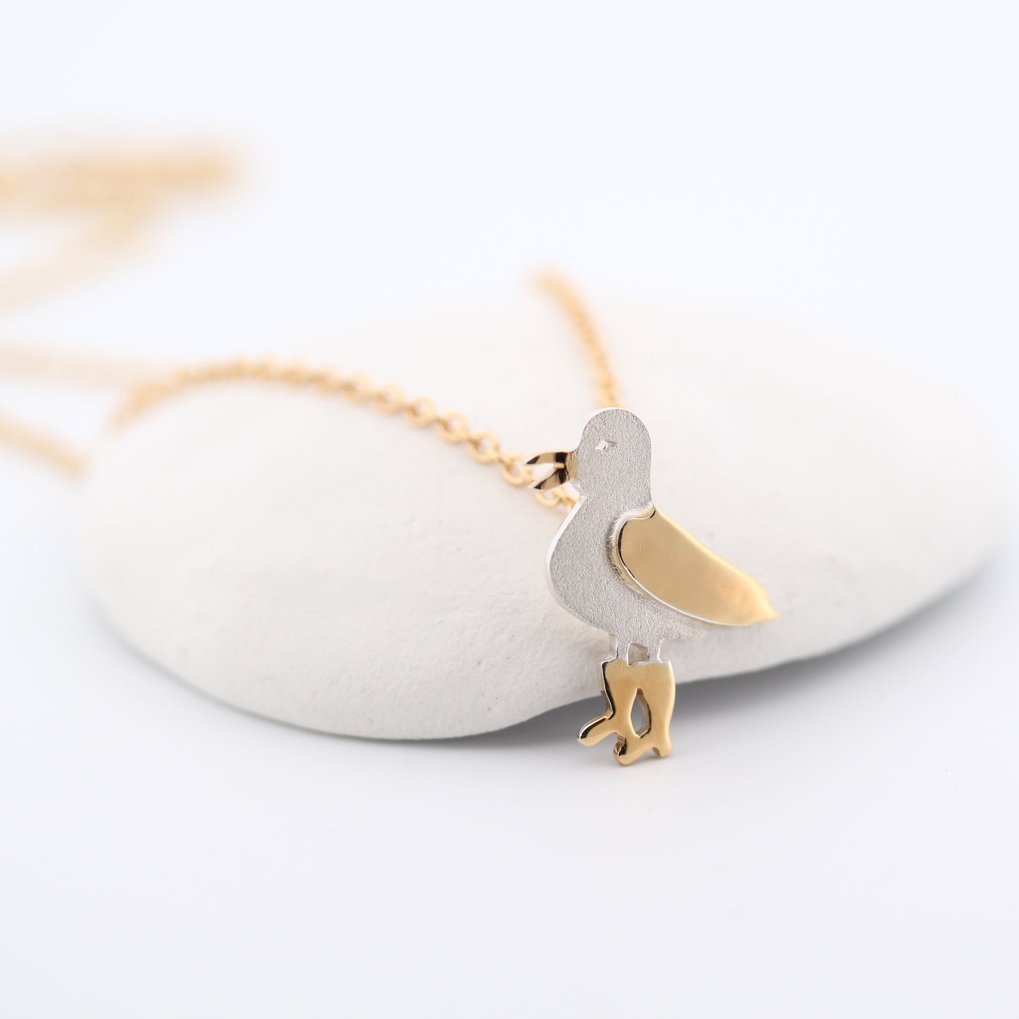 Anhänger Möwe mit Kette
