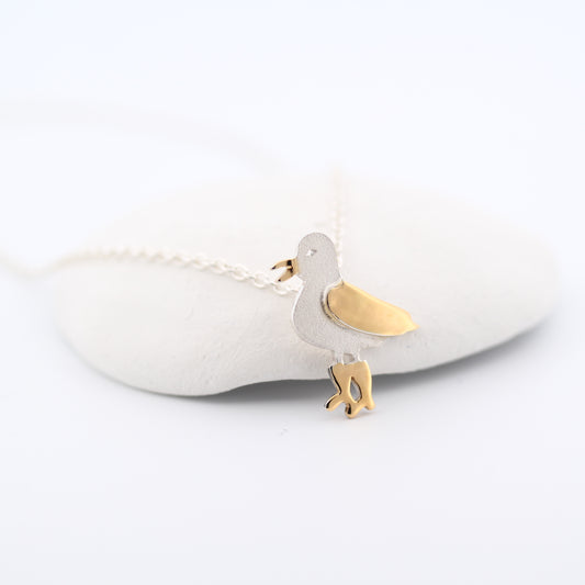 Anhänger Möwe mit Kette