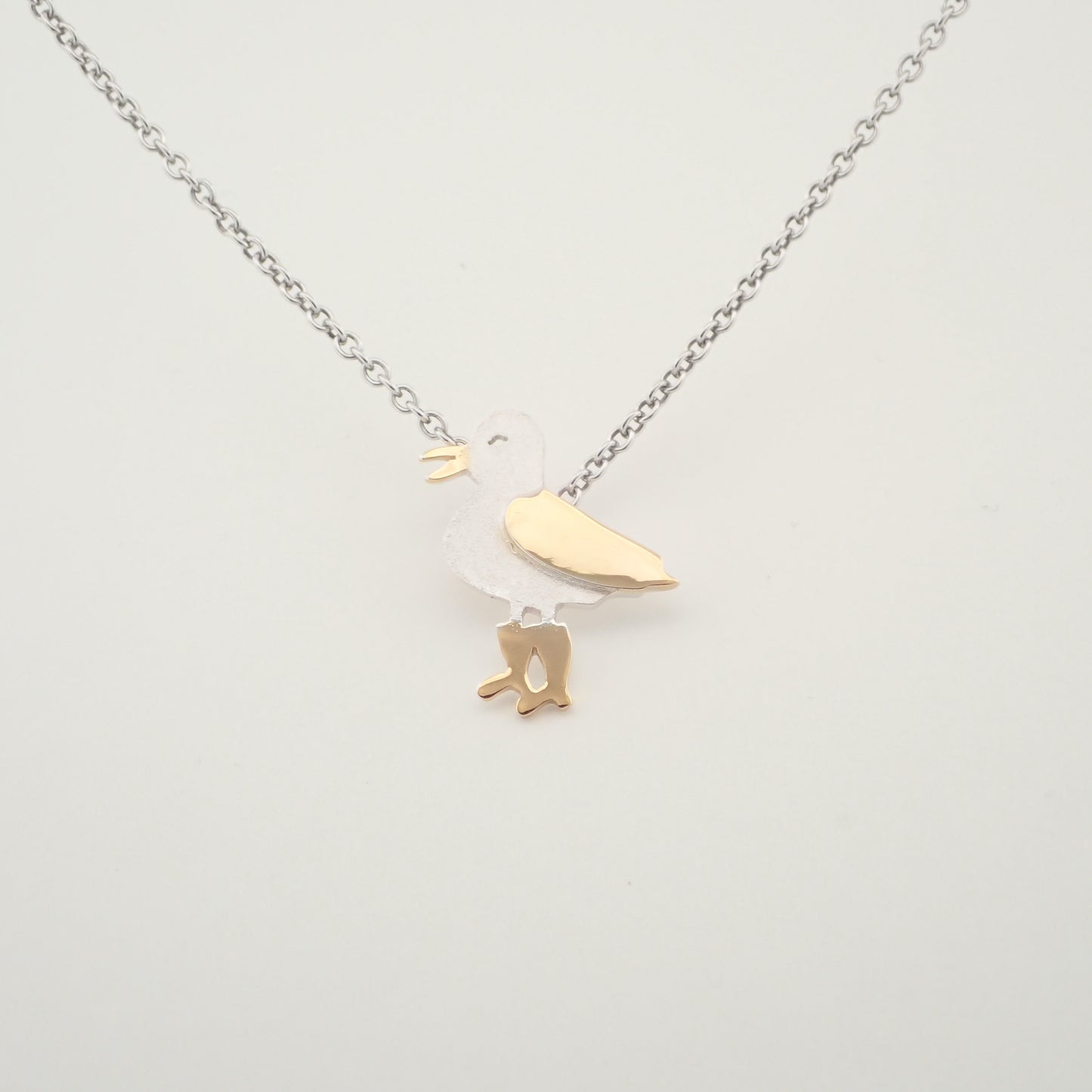 Anhänger Möwe mit Kette