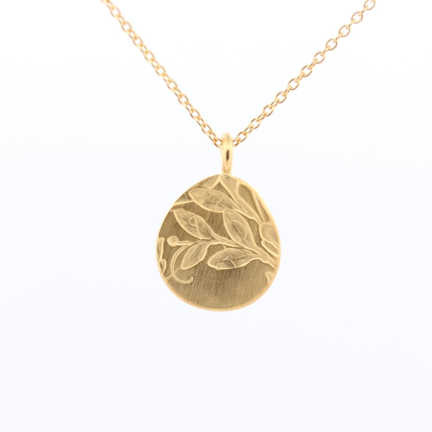 Anhänger floral B mit Kette