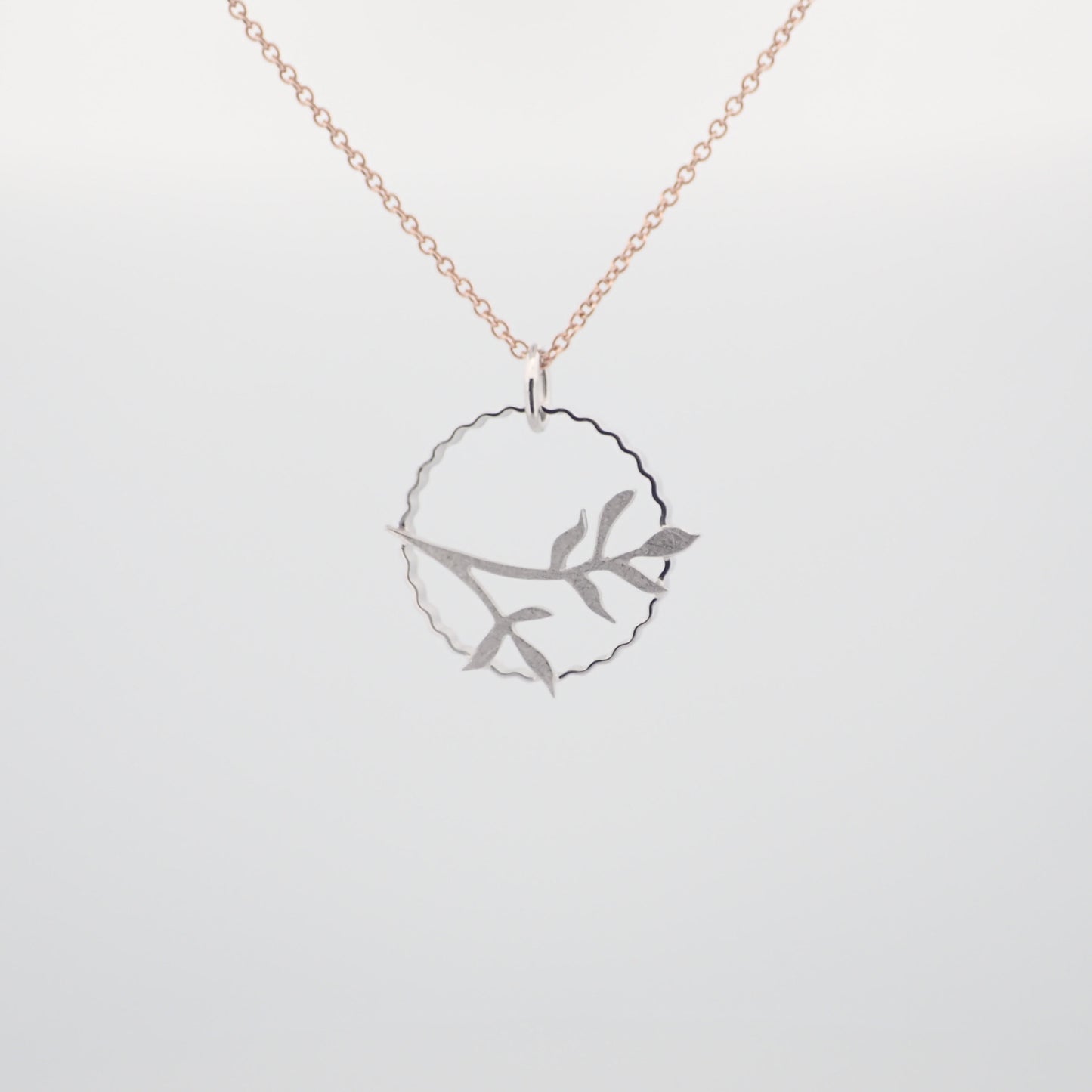 Anhänger Immergrün mit Kette