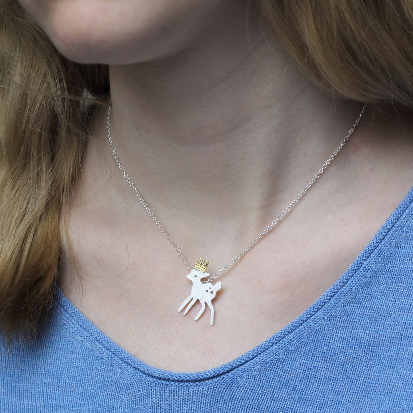 Bambi-Kette mit Krone