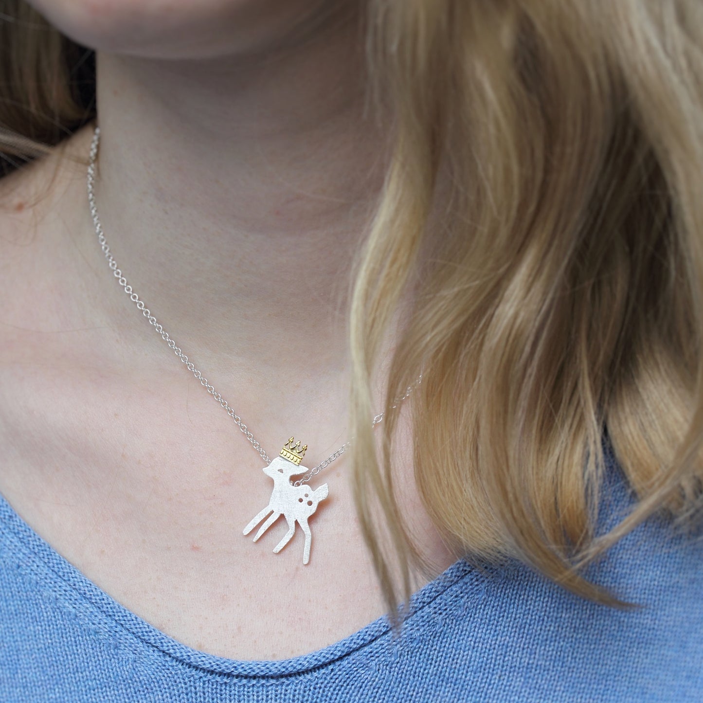 Bambi-Kette mit Krone