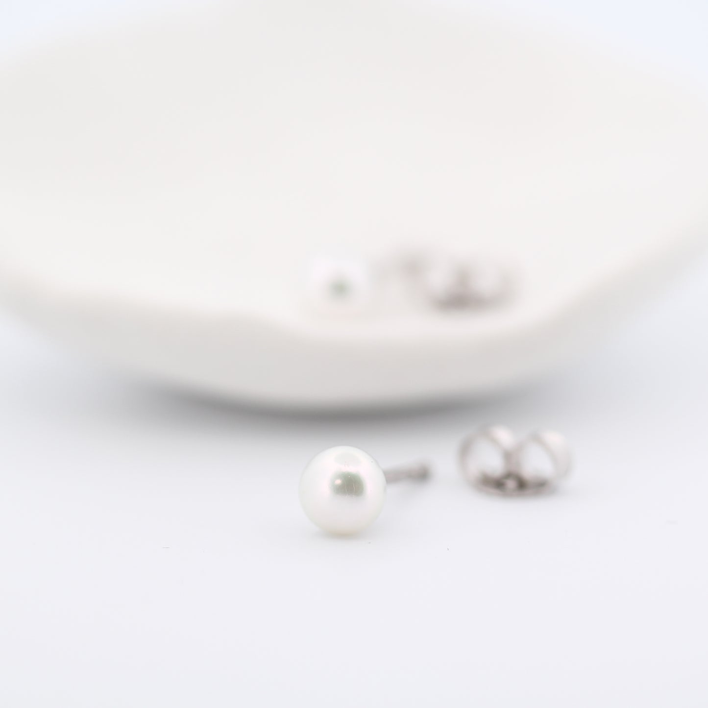 Schmuckset kleine Perlohrstecker