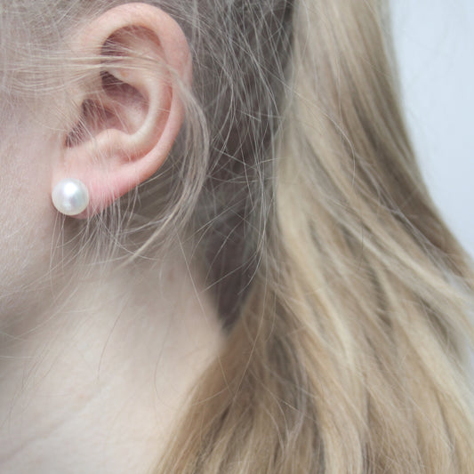 Ohrstecker mit Perlen