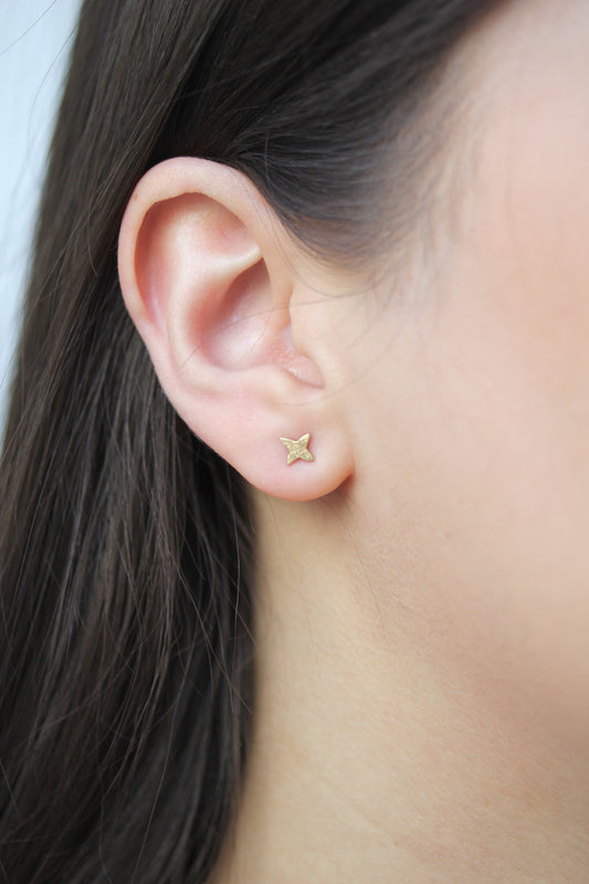 Ohrstecker kleines Windrad