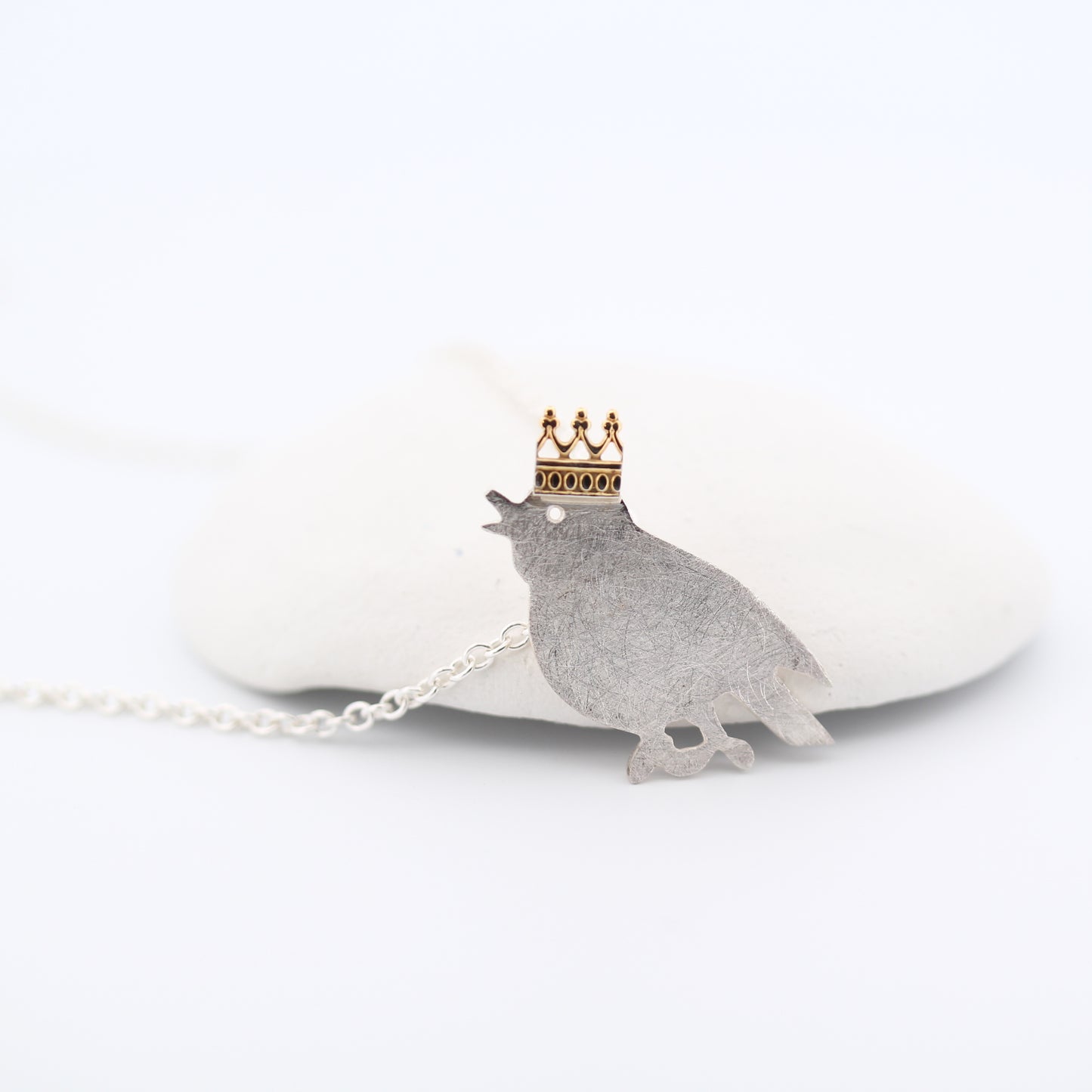 Kette Vogel mit Krone