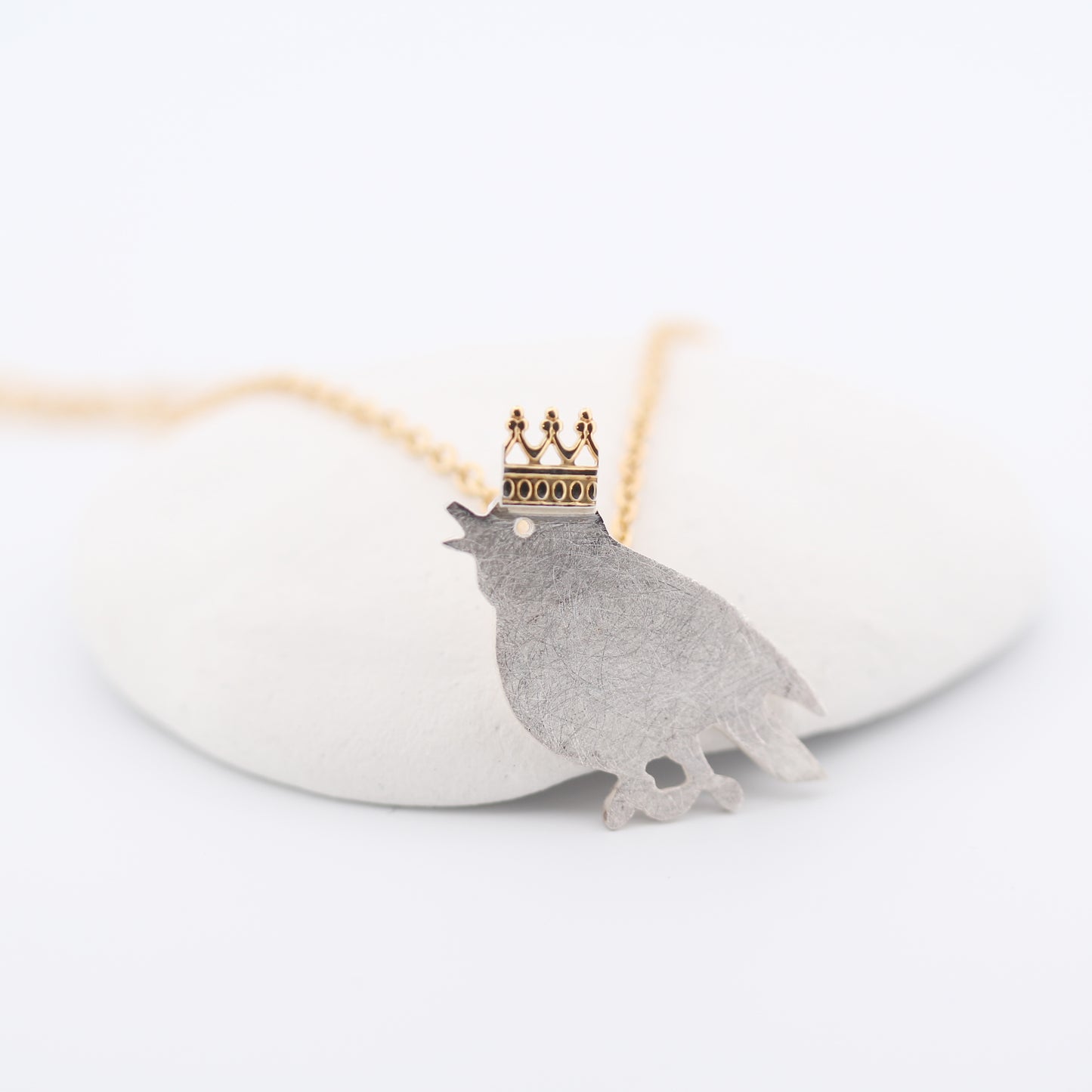 Kette Vogel mit Krone