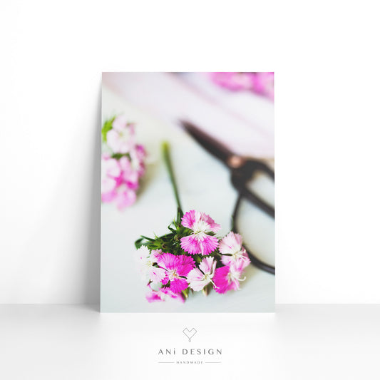 Postkartenset Blumen 6 Stk.